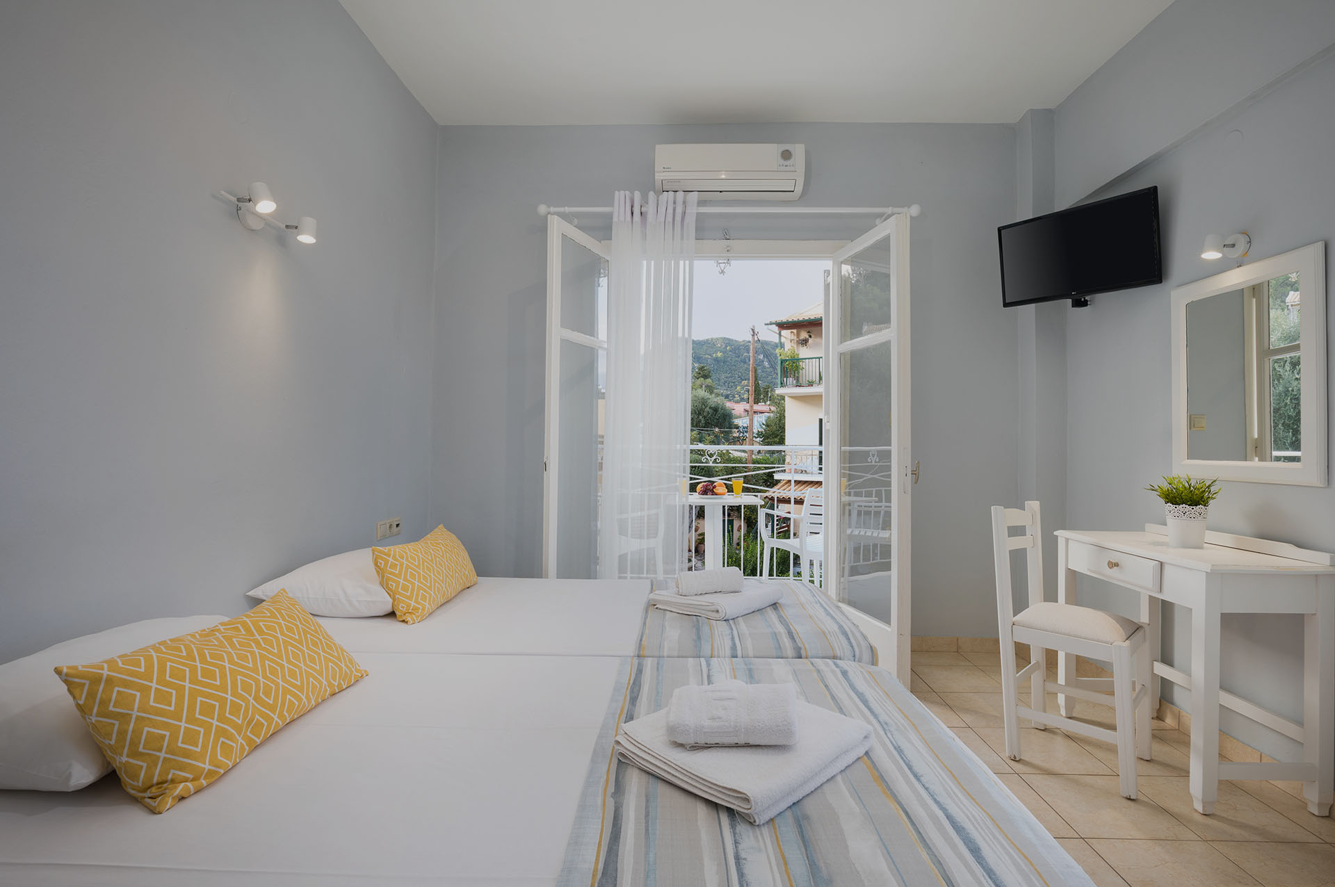 Double room in Corfu