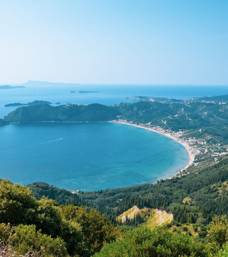 The island of Corfu